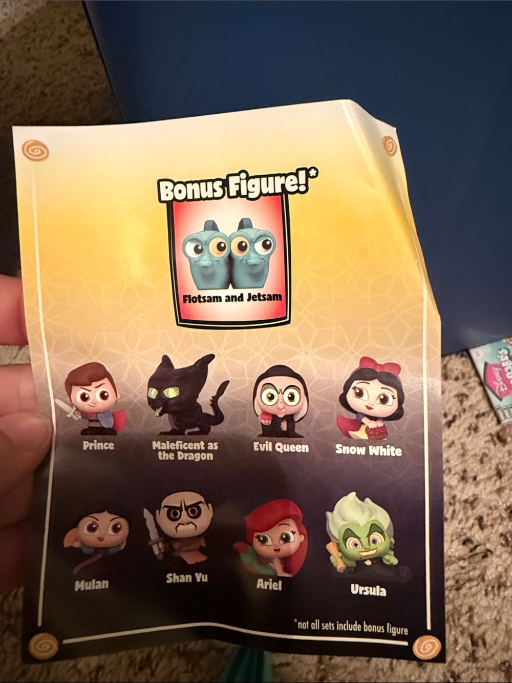 Disney doorables villains dueling royals set WITH BONUS FIGURE